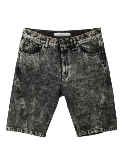 Pre-owned Johnlawrencesullivan  Denim Shorts In Gray