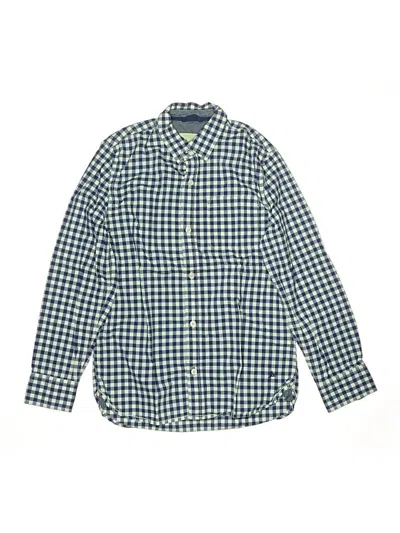 Pre-owned Johnnie B Kids' Long Sleeve Button Down Shirt In Green