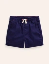Johnnie B PULL-ON DOCK SHORTS COLLEGE NAVY BOYS BODEN