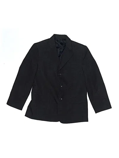 Pre-owned Johnnie Lene Kids' Blazer Jacket In Black