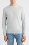 Johnnie-o Albus Neppy Crewneck Sweater In Gray