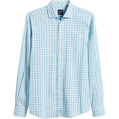 Johnnie-o Allworth Prep-formance Check Button-up Shirt In Mackerel