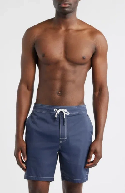 Johnnie-o Arcata Swim Trunks In Blue