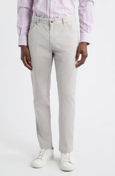 Johnnie-o Atlas Garment Dye Stretch Chinos In Blue