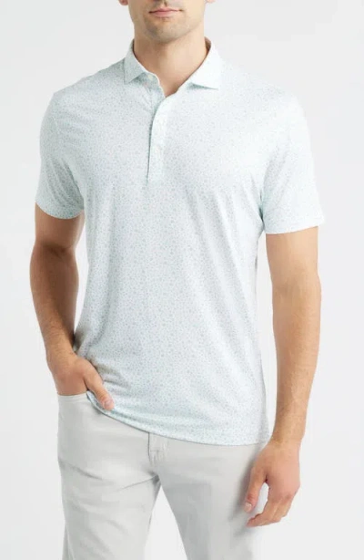 Johnnie-o Barbacoa Performance Jersey Polo In Blue