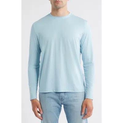 Johnnie-o Basin Long Sleeve Performance T-shirt In Blue