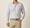 Johnnie-o Beaumont Button Down Shirt In Gulf Blue In Blue