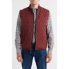 Johnnie-o Belfry Quilted Vest In Animal Print