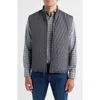 Johnnie-o Belfry Quilted Vest In Gray