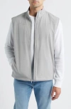 Johnnie-o Big Sur Performance Vest In Gray