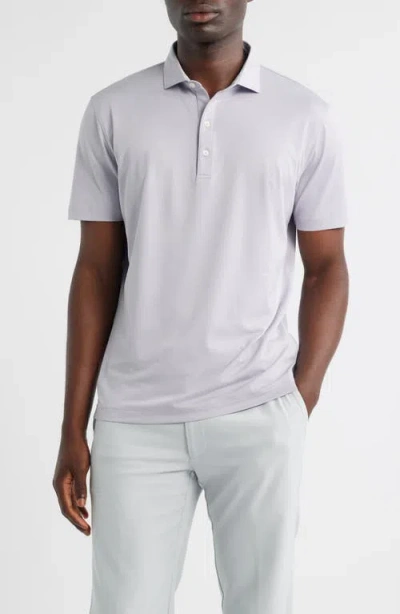 Johnnie-o Birdie Classic Fit Performance Polo In Neutral