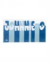 Johnnie-o Block Letter Towel In Laguna Blue In Multi