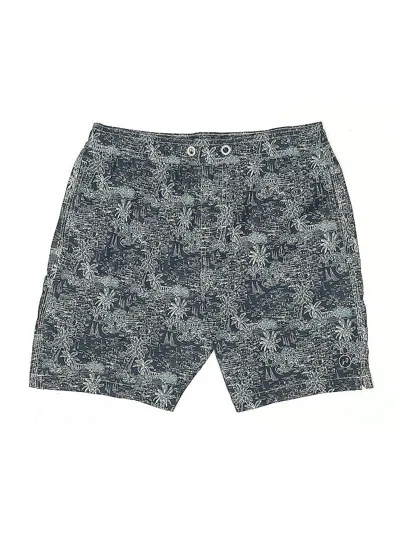 Pre-owned Johnnie-o Kids' Board Shorts In Blue