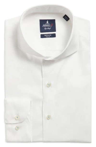 Johnnie-o Boswell Button-up Shirt In White
