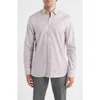 Johnnie-o Chiles Check Cotton Button-down Shirt In Pink