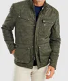 JOHNNIE-O COBURN UTILITY JACKET IN CAMO