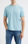 Johnnie-o Course Performance T-shirt In Blue