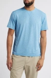 Johnnie-o Course Performance T-shirt In Blue
