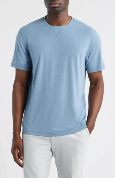 Johnnie-o Course Performance T-shirt In Blue