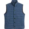 JOHNNIE-O JOHNNIE-O CRAIG PINSTRIPE QUILTED VEST