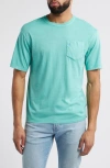 Johnnie-o Dale 2.0 Pocket T-shirt In Seaglass