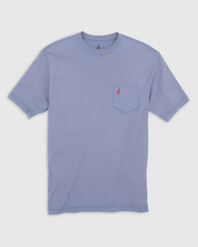 Johnnie-o Dale T-shirt In Periwinkle In Purple