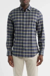 Johnnie-o Daylynn Plaid Cotton Blend Button-up Shirt In Multi
