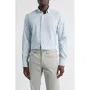 Johnnie-o Ferdinand Plaid Performance Button-up Shirt In Blue