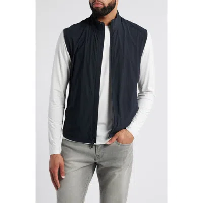 Johnnie-o Filroy Quilted Vest In Black