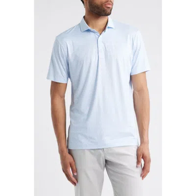 Johnnie-o Four Leaf Clover Print Featherweight Performance Polo
