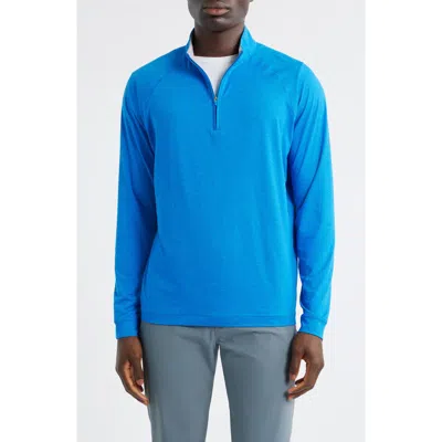 Johnnie-o Freeborne Prep-formance Quarter Zip Pullover In Blue