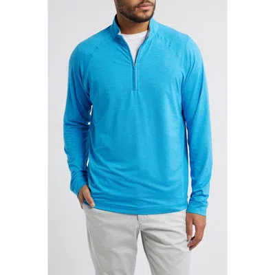 Johnnie-o Freeborne Prep-formance Quarter Zip Pullover In Majorca