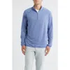 Johnnie-o Freeborne Prep-formance Quarter Zip Pullover In Purple