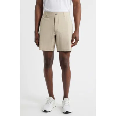 Johnnie-o Fusionn Stretch Nylon Chino Shorts In Burgundy