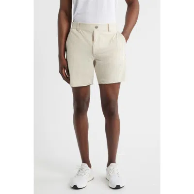 Johnnie-o Fusionn Stretch Nylon Chino Shorts In White