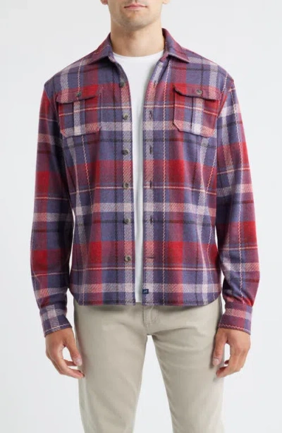 Johnnie-o Gustaf Plaid Flannel Button-up Shirt In Multi