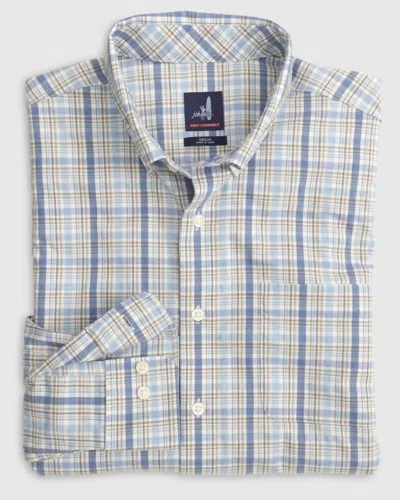 Johnnie-o Hackel Button Down Shirt In Maliblu In Blue