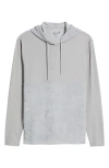Johnnie-o Haggard Mixed Media Pullover Hoodie