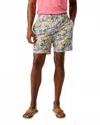 Johnnie-o Half Elastic Surf Shorts In Zest In Multi