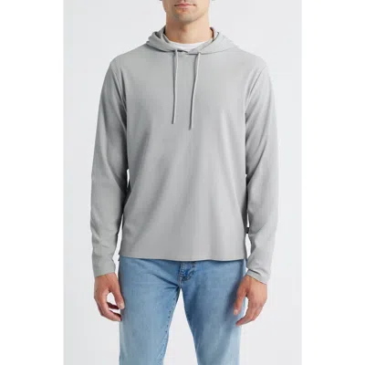 Johnnie-o Hoppin Rib Hoodie In Gray