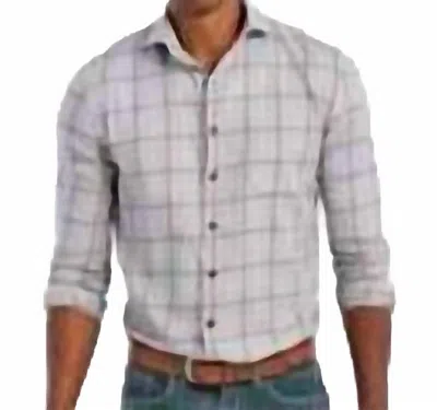 Johnnie-o Hubert Top Shelf Button-down Shirt In Grey In Gray