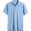 Johnnie-o Huron Prep-formance Polo In Barrels Blue