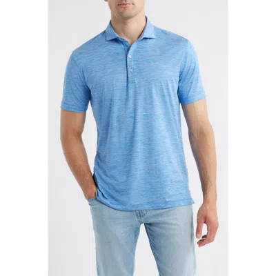 Johnnie-o Huron Prep-formance Polo In Blue