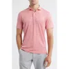 Johnnie-o Huron Prep-formance Polo In Red