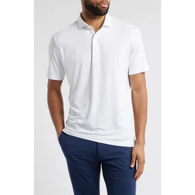 Johnnie-o Huron Prep-formance Polo In White