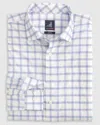 JOHNNIE-O JAGGER PREP PERFORMANCE BUTTON UP SHIRT IN CHATEAU