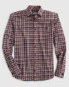 Johnnie-o Joe Hangin' Out Button Up Shirt In Amber In Orange