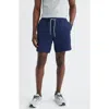 Johnnie-o Jumpin Rib Lounge Shorts In Blue
