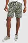 JOHNNIE-O JUNGLE LOUNGER SHORTS IN CHARCOAL
