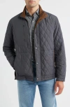 Johnnie-o Juno Quilted Jacket In Animal Print